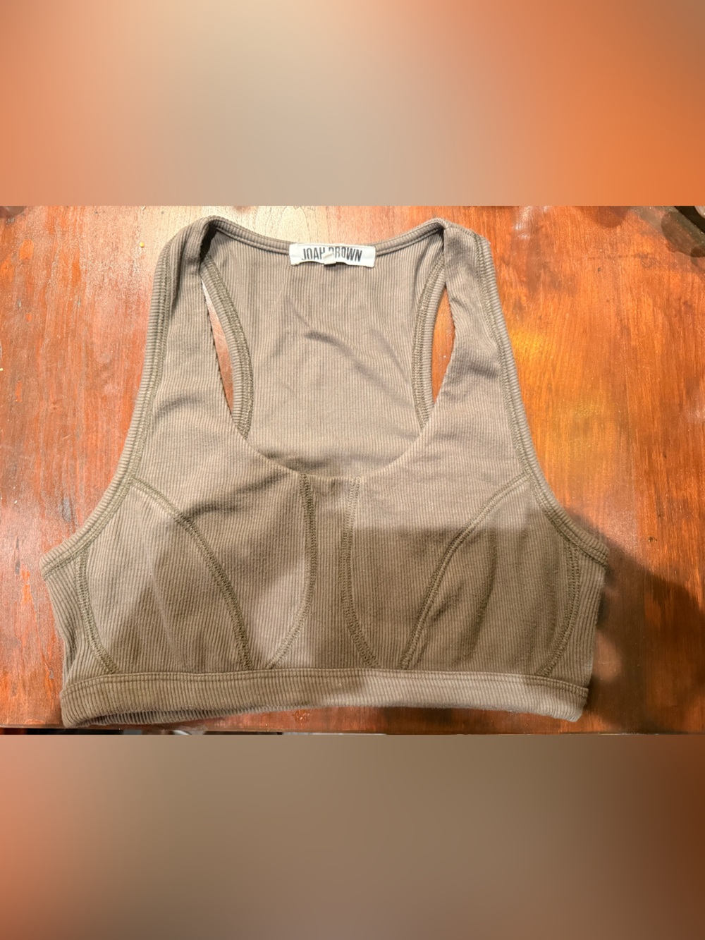 Joah Brown Stitch Bra - Picture 4 of 5